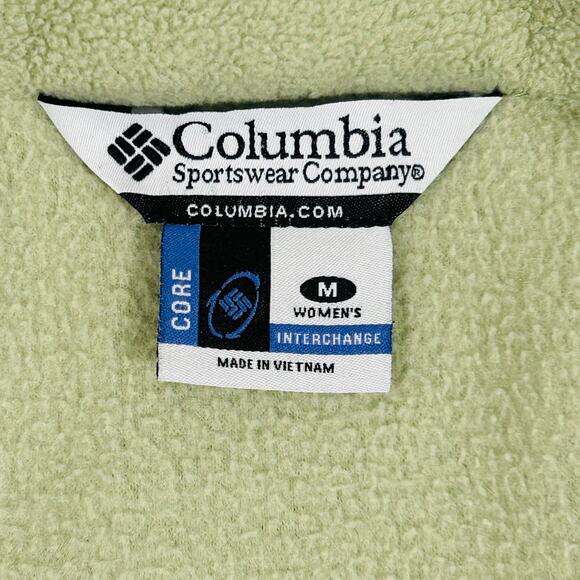 Columbia Womens M Jacket Coat Core Interchange 3 in 1 Green Gray - Picture 4 of 11